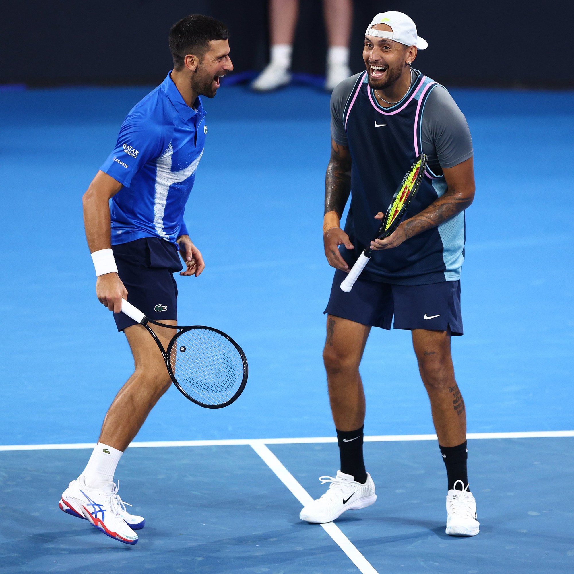 包含美国网球队强势世界网球队，克耶高斯制霸全场的词条