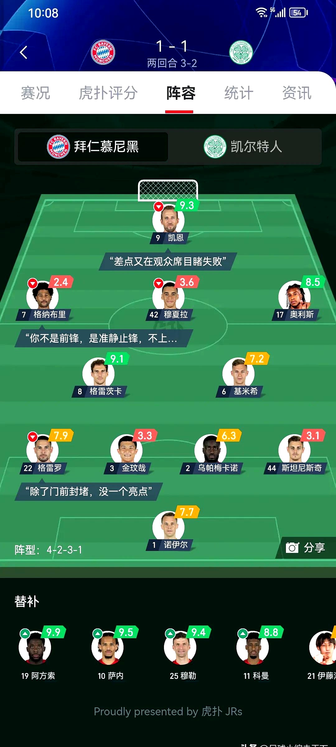 拜仁慕尼黑豪取两连胜,锁定欧冠半决赛席位 拜仁慕尼黑豪取两连胜,锁定欧冠半决赛席位