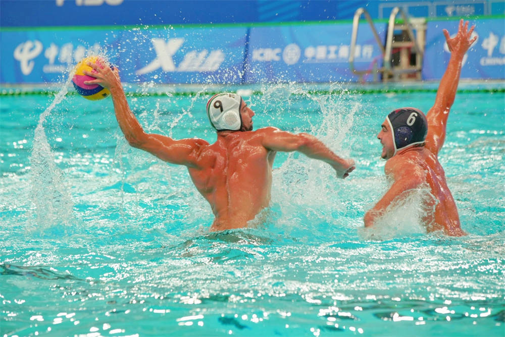 德国队突围夺得水球比赛铜牌 德国队突围夺得水球比赛铜牌