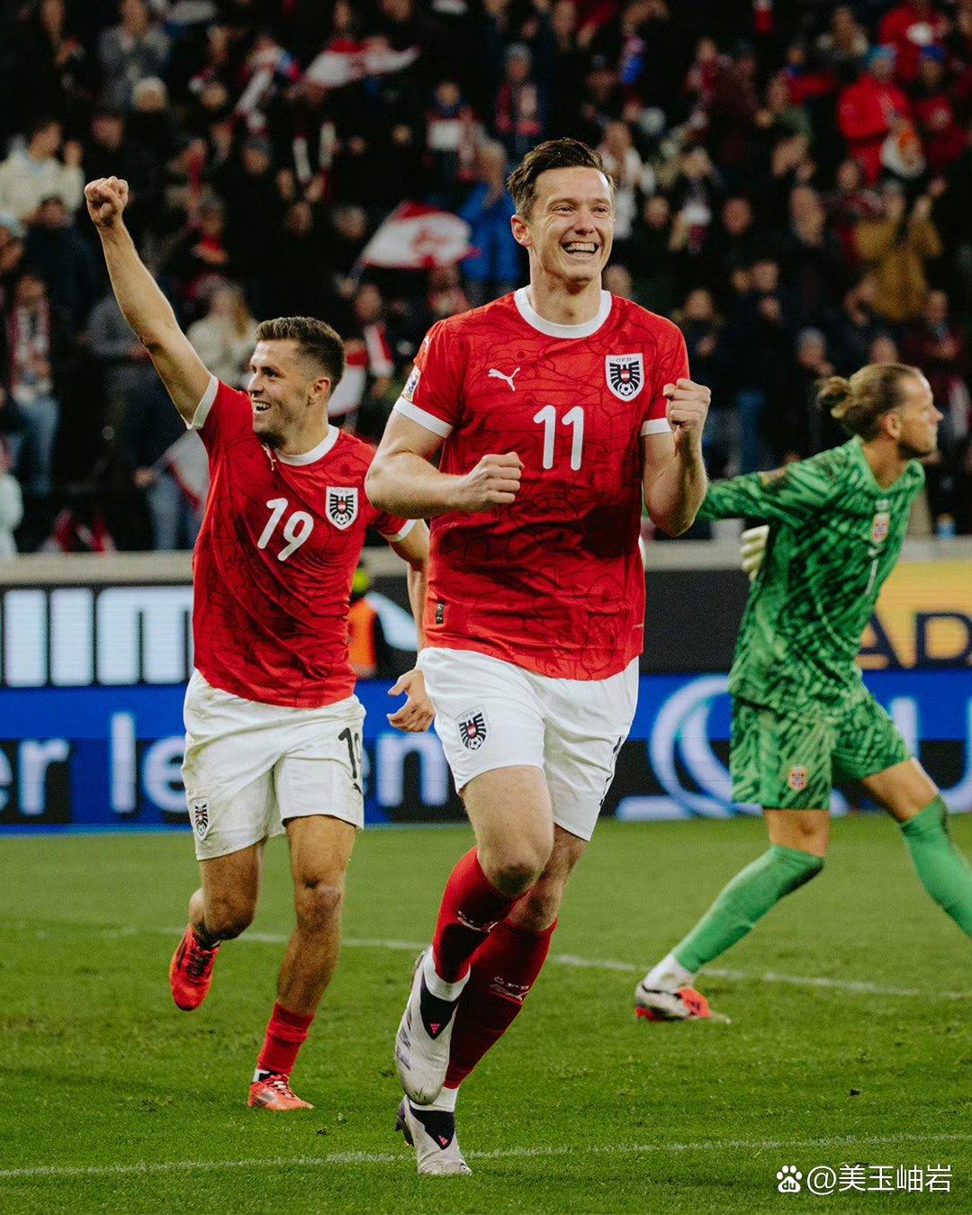 挪威国家队闯入欧预赛淘汰赛