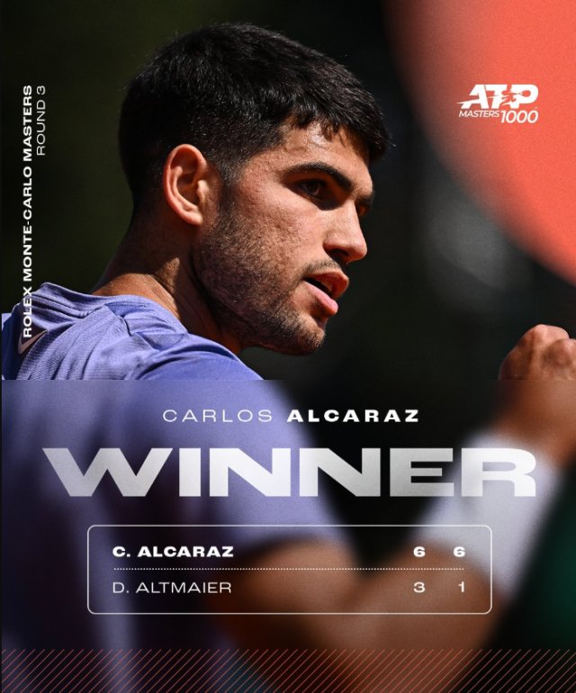 澳网力克蒙特卡洛大师赛,阿尔卡拉斯关键制胜的简单介绍 澳网力克蒙特卡洛大师赛,阿尔卡拉斯关键制胜的简单介绍